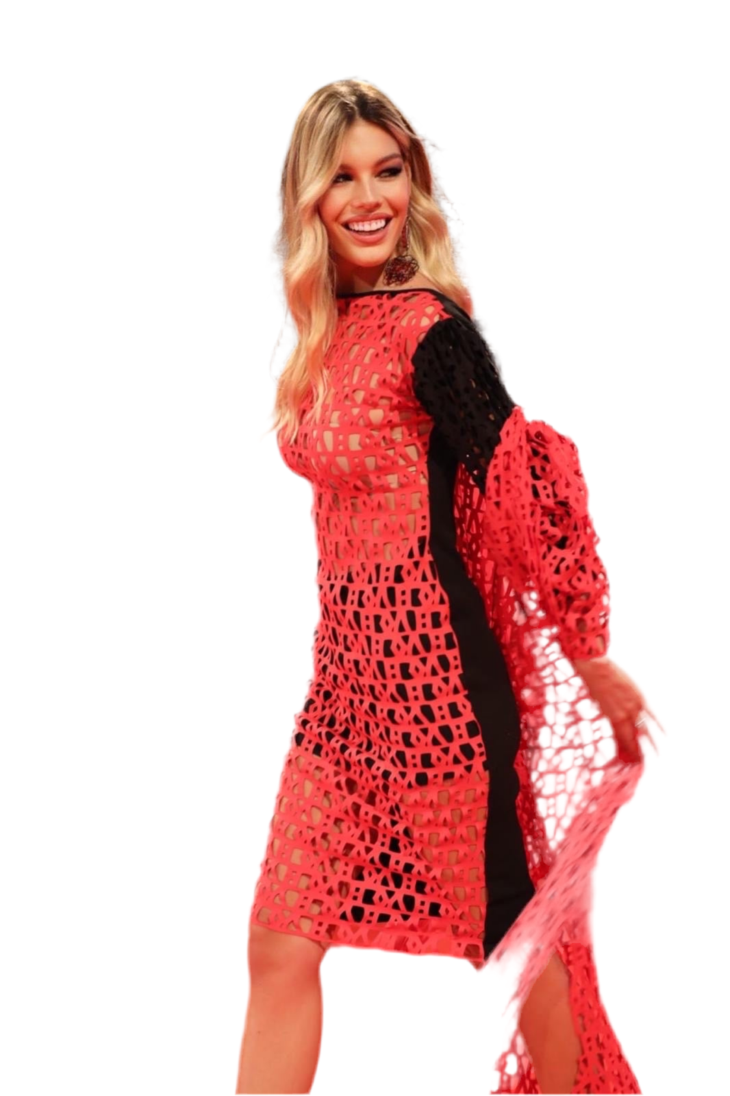 laser Dress Red