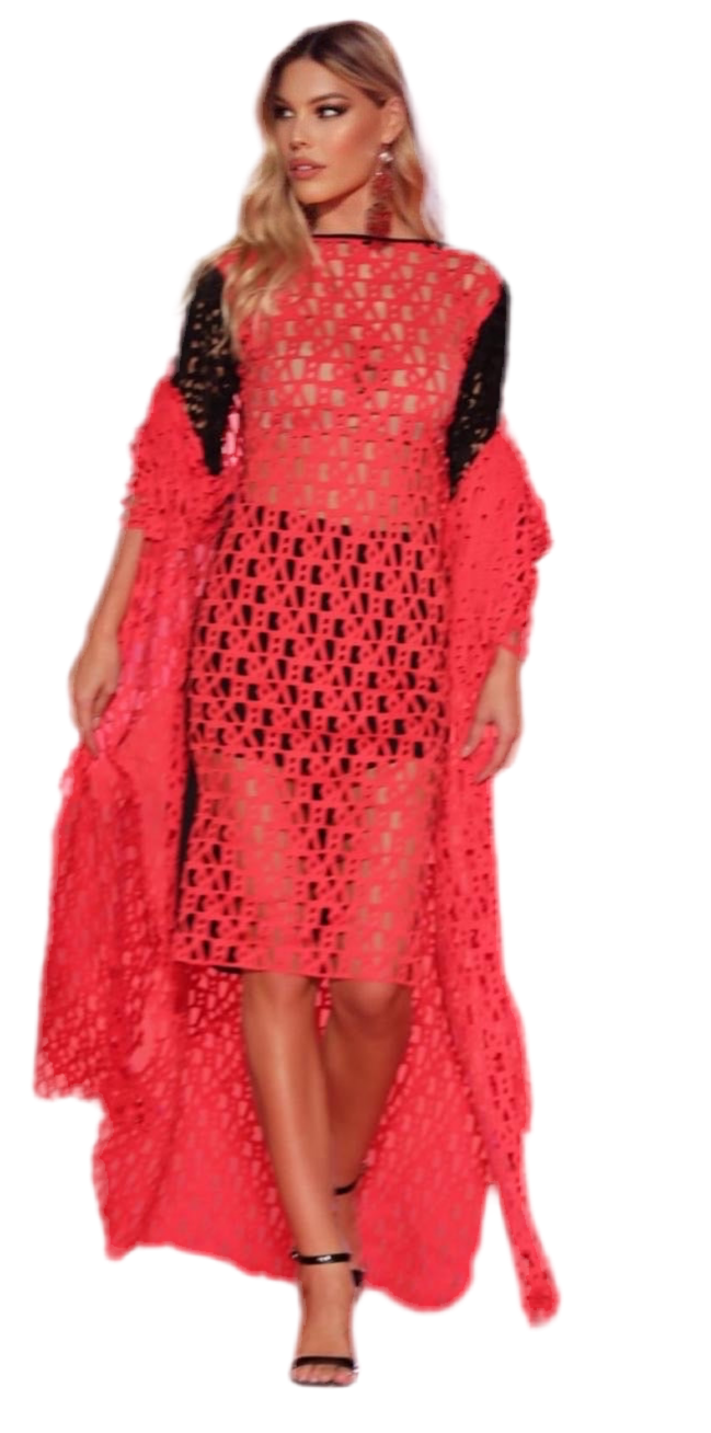laser Dress Red